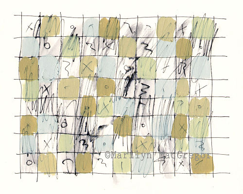 grid painting