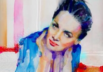 Portrait of Juliette Binoche