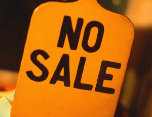 No Sale