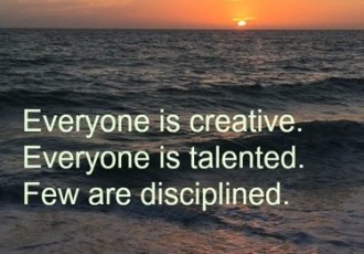 Brendon Burchard's quote about discipline relates to anyone building a small business. Read more at www.ArtsyShark.com