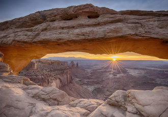 “Sunrise at Mesa Arch” Photography, Various Sizes by artist Stacy White. See her portfolio by visiting www.ArtsyShark.com