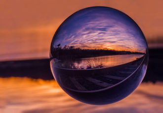 "Crystal Jamesburg Sunset" Photography, Various Sizes by artist Jake Waxelbaum. See his portfolio by visiting www.ArtsyShark.com