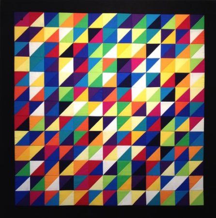 Patterned Abstract Fiber Art by Alexandra Kingswell I Artsy Shark