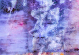 abstract photograph dreamy purple