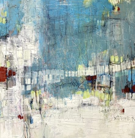 Dynamic Abstract Paintings by Lori Mirabelli I Artsy Shark