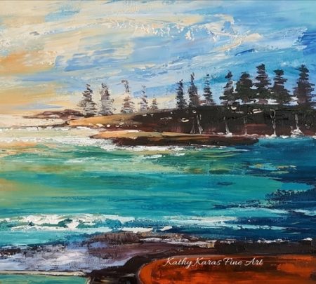 Contemporary Australian Landscape Painting by Kathy Karas I Artsy Shark