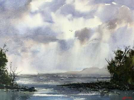 Expressive Watercolor Landscapes by Posey Gaines I Artsy Shark