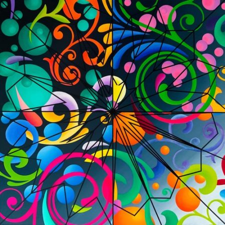 Vivid, Contemporary Abstract Paintings by Katie Hoffmeier I Artsy Shark