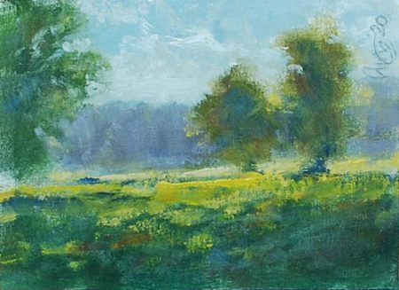 Impressionistic Landscape Paintings by Robert Magaw I Artsy Shark