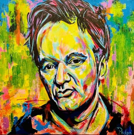 Abstract Expressionist Celebrity Portraits by Matthew Paden I Artsy Shark