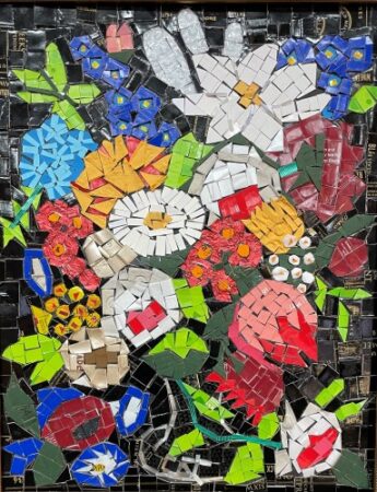 Nature Inspired Mosaics from Trash by Cathy Ehrler I Artsy Shark