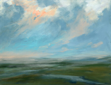 Ethereal Skyscape Paintings by Kate Childs I Artsy Shark
