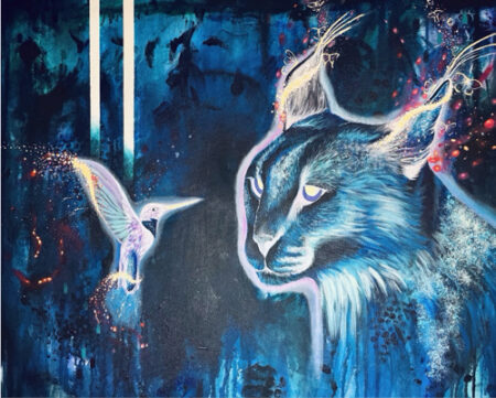 Spiritual Animal Paintings by Briana Fitzpatrick I Artsy Shark