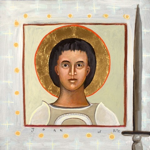 painting of St. Joan of Arc