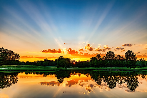 stunning photo of a sunrise