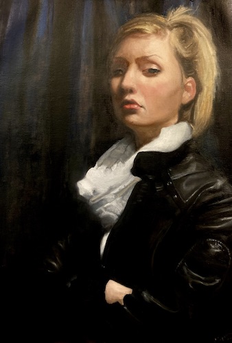 portrait of a young woman