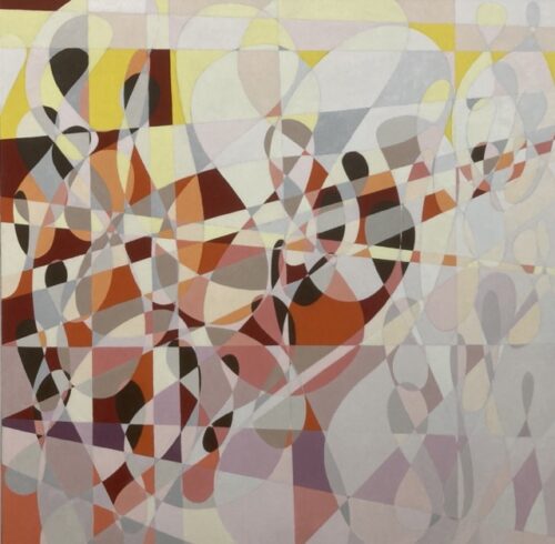 abstract painting geometric art 