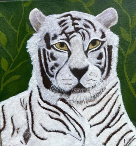 White Tiger art