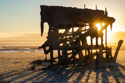 fine art photo beach at sunset