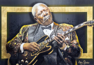 portrait of BB King