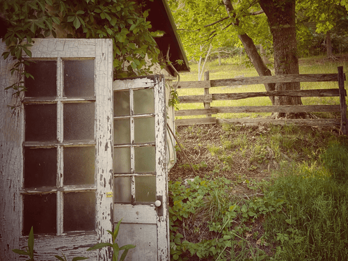 fine art photo of a country doorway