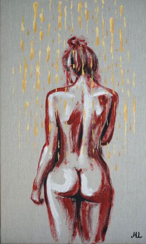 painting of a female figure