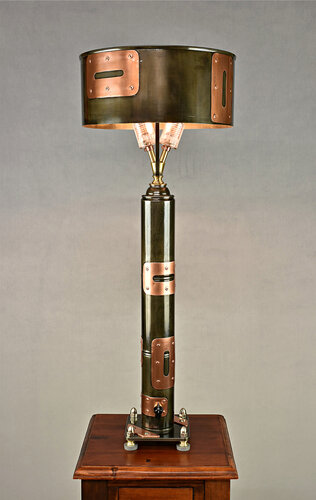 handmade table lamp by John Garloff